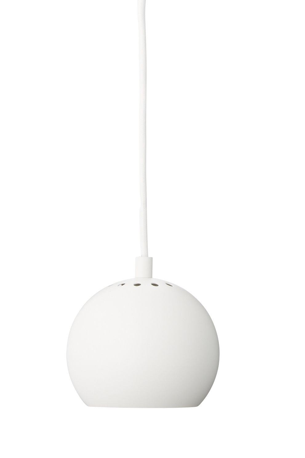 Frandsen - Hanglamp Ball - Wit - 12x12x10cm