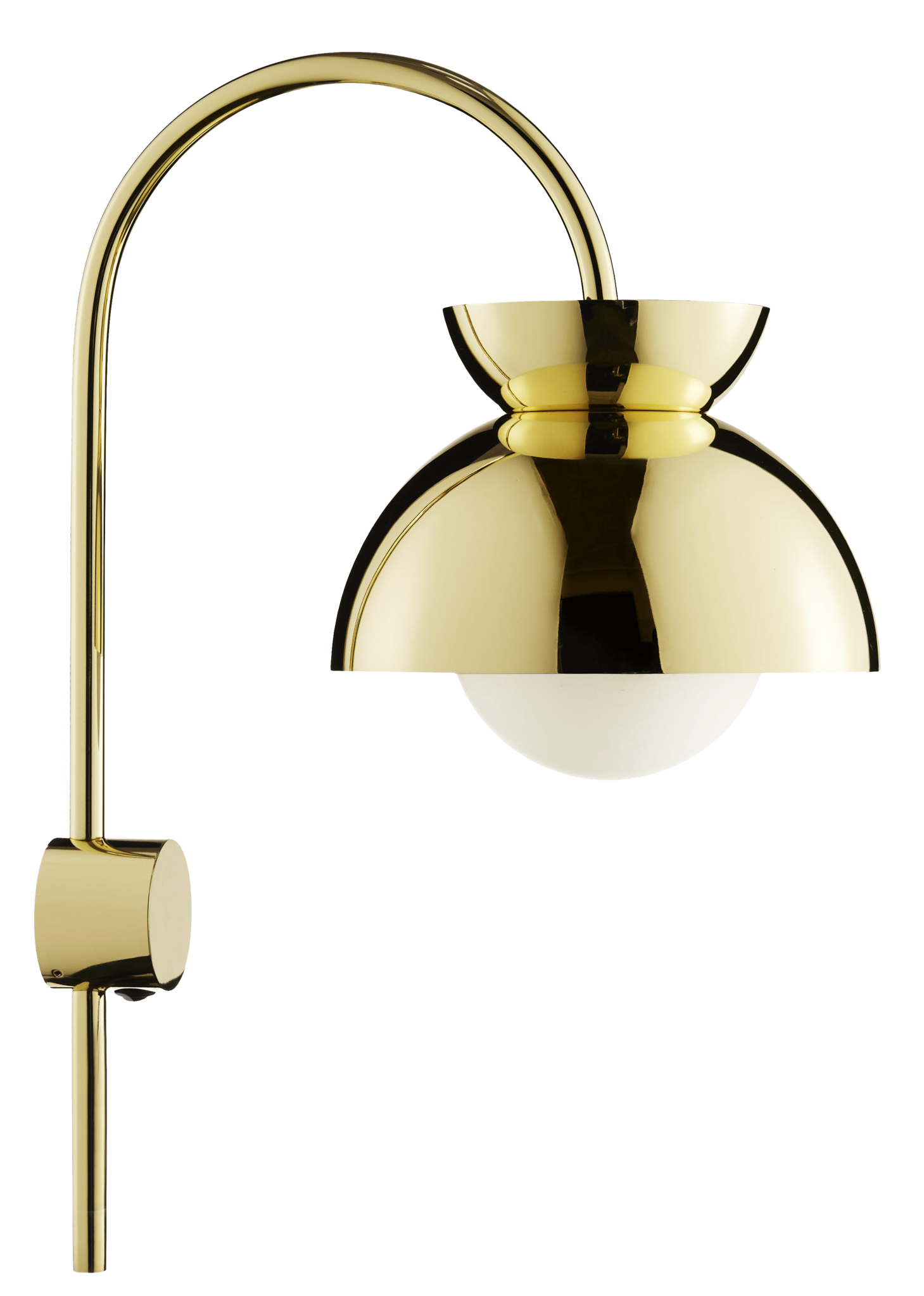 Frandsen - Wandlamp Butterfly - Goud - 32x21x48cm