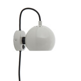 Frandsen - Wandlamp Ball - Grijs - 16x12x10cm