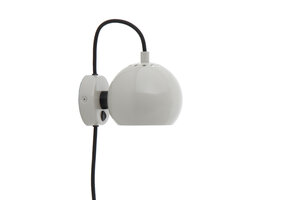 Frandsen - Wandlamp Ball - Grijs - 16x12x10cm