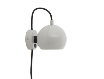 Frandsen - Wandlamp Ball - Grijs - 16x12x10cm