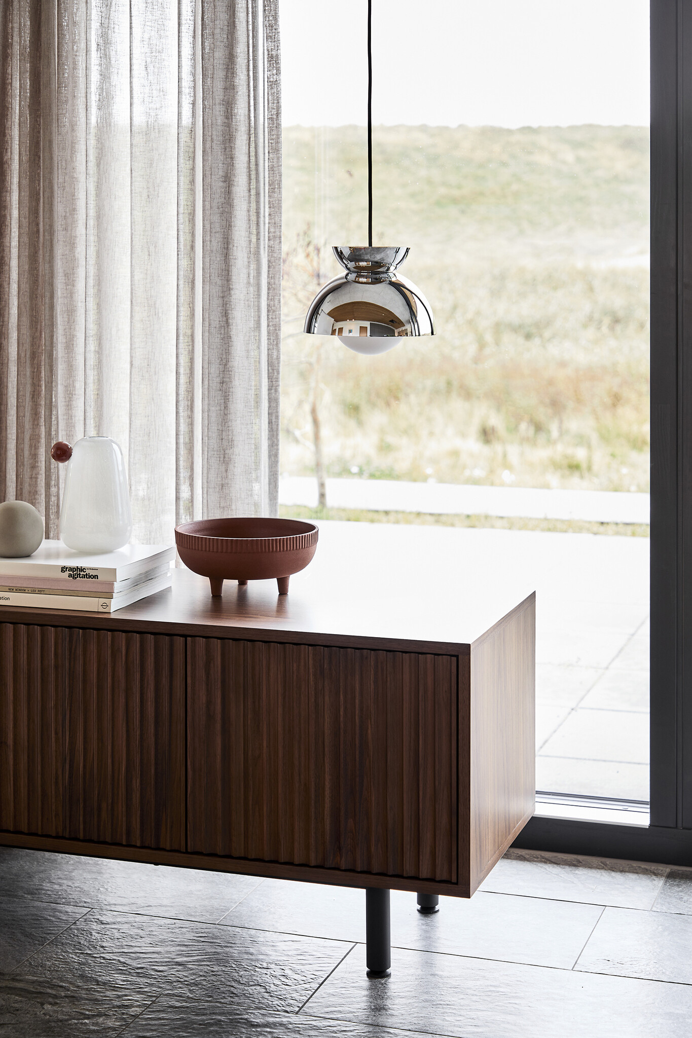 Frandsen - Hanglamp Butterfly - Zilver - 21x21x17cm