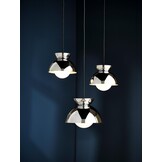 Frandsen - Hanglamp Butterfly - Zilver - 21x21x17cm