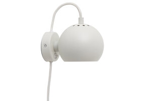 Frandsen - Wandlamp Ball - Wit - 16x12x10cm