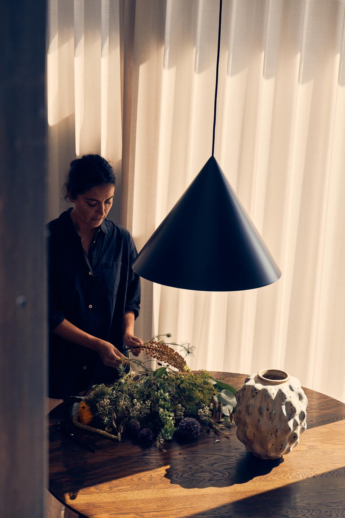 Frandsen - Hanglamp Benjamin - Zwart - 46x46x35cm