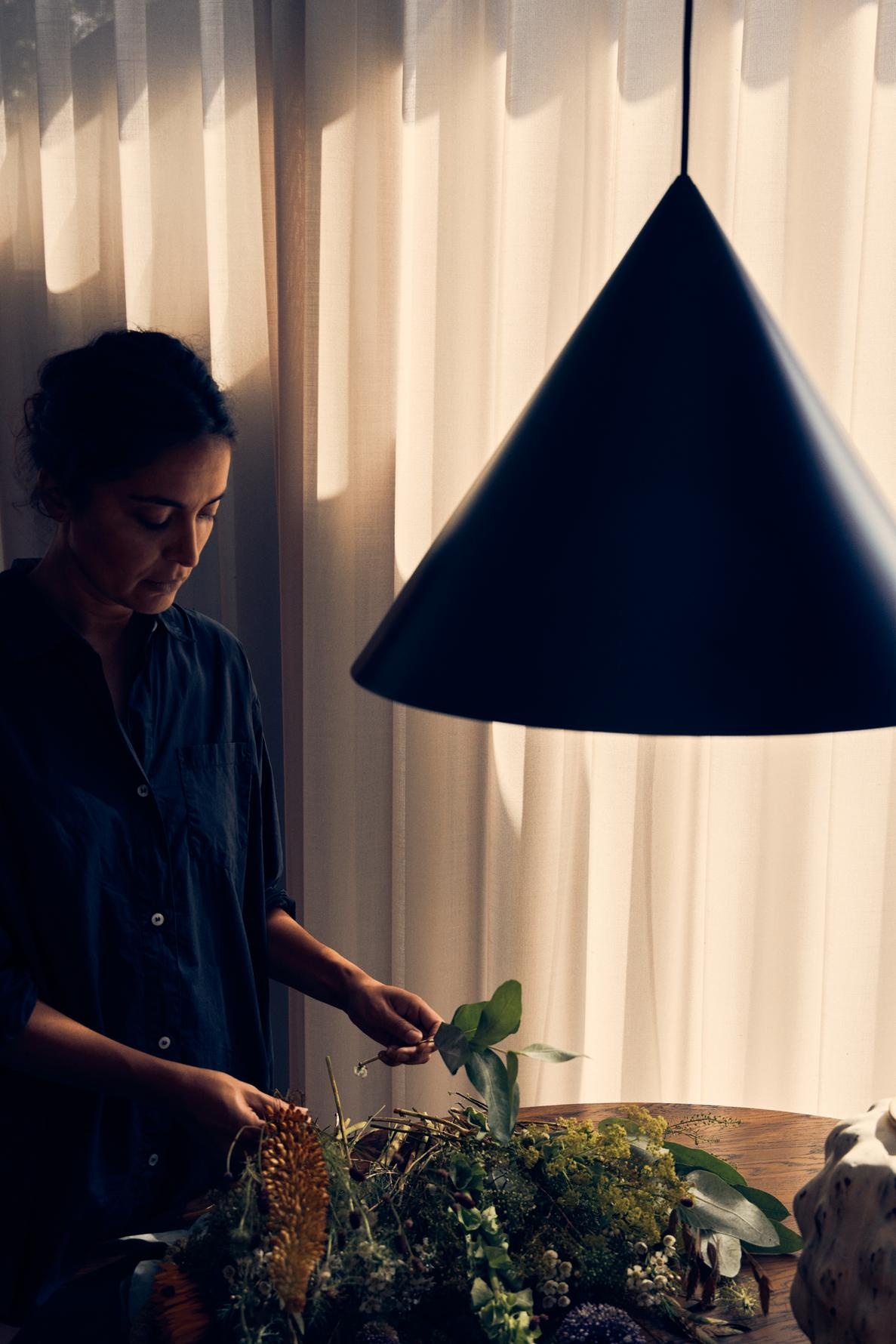 Frandsen - Hanglamp Benjamin - Zwart - 46x46x35cm