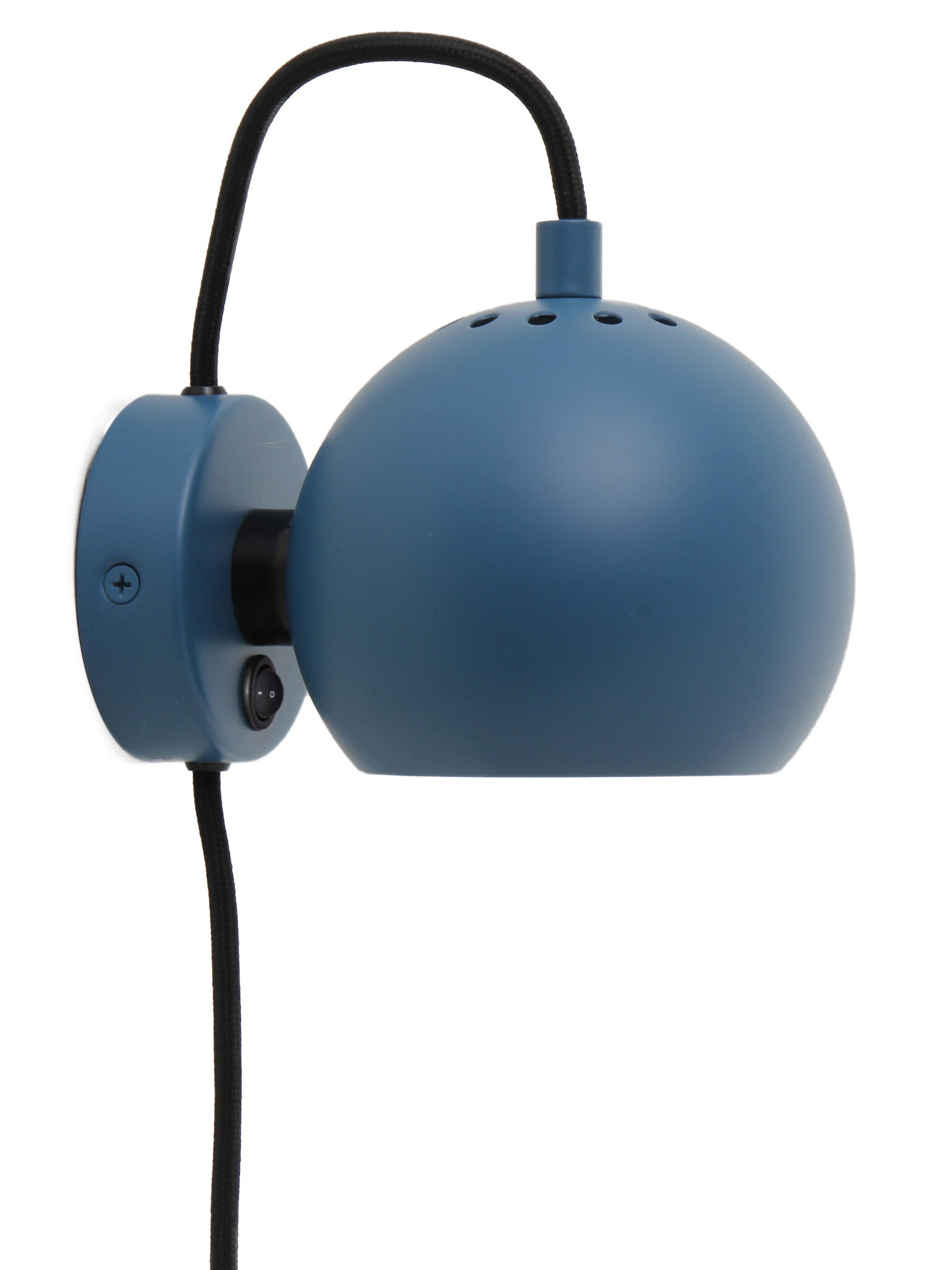 Frandsen - Wandlamp Ball - Blauw - 16x12x10cm