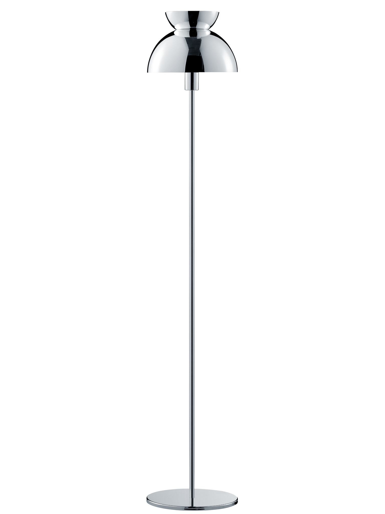 Frandsen - Vloerlamp Butterfly - Zilver - 25x25x135cm