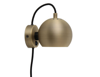 Frandsen - Wandlamp Ball - Goud - 16x12x10cm