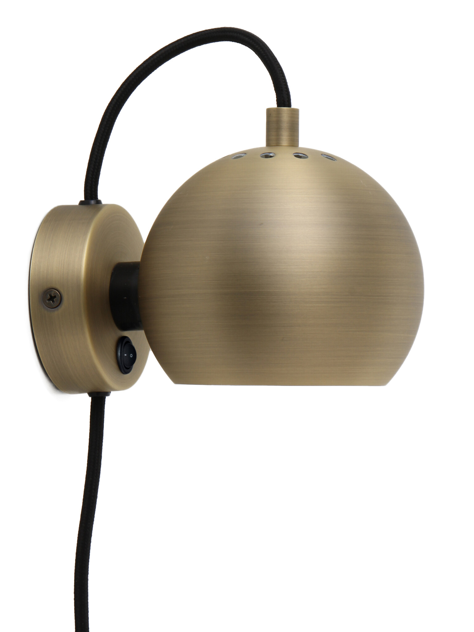 Frandsen - Wandlamp Ball - Goud - 16x12x10cm
