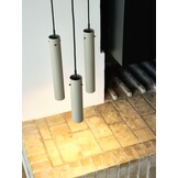 Frandsen - Hanglamp FM 2014 - Grijs - 5,5x5,5x24cm