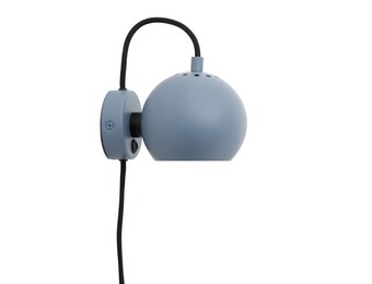 Frandsen - Wandlamp Ball - Blauw - 18x18x15cm