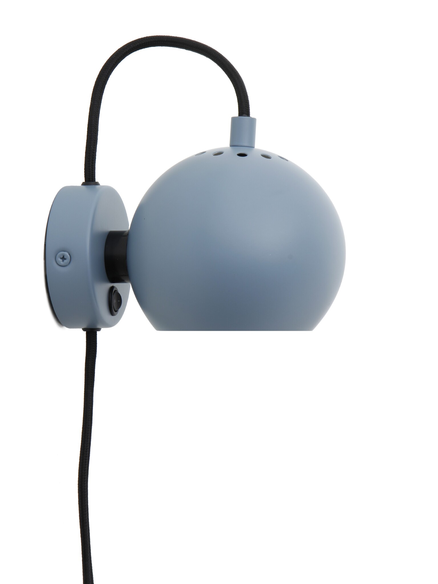 Frandsen - Wandlamp Ball - Blauw - 18x18x15cm