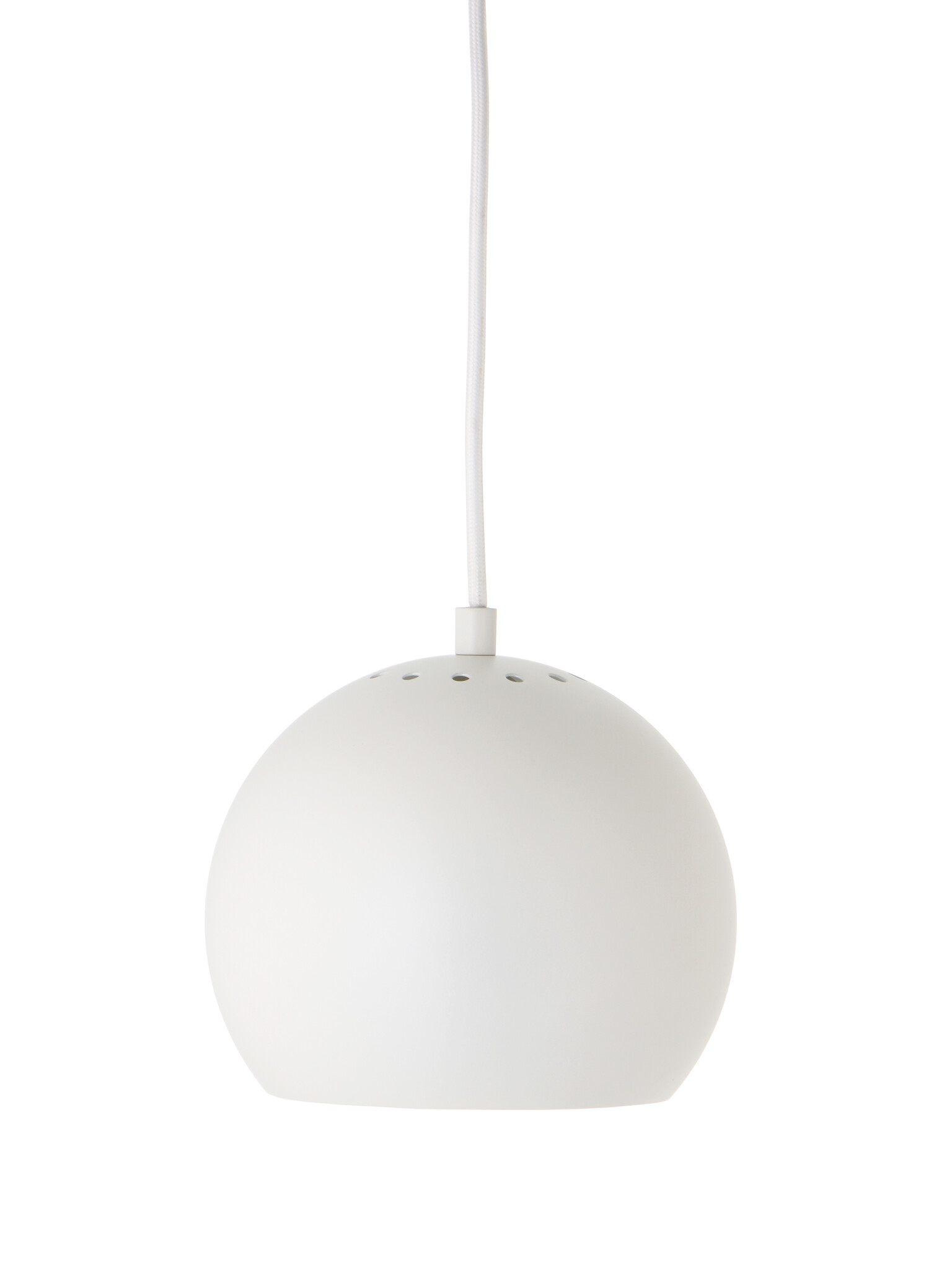 Frandsen - Hanglamp Ball - Wit - 18x18x15cm