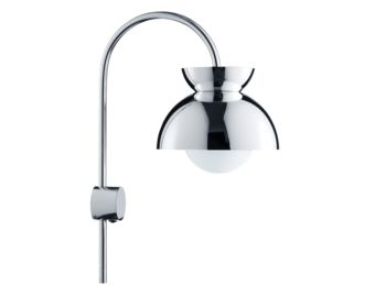 Frandsen - Wandlamp Butterfly - Zilver - 32x21x48cm