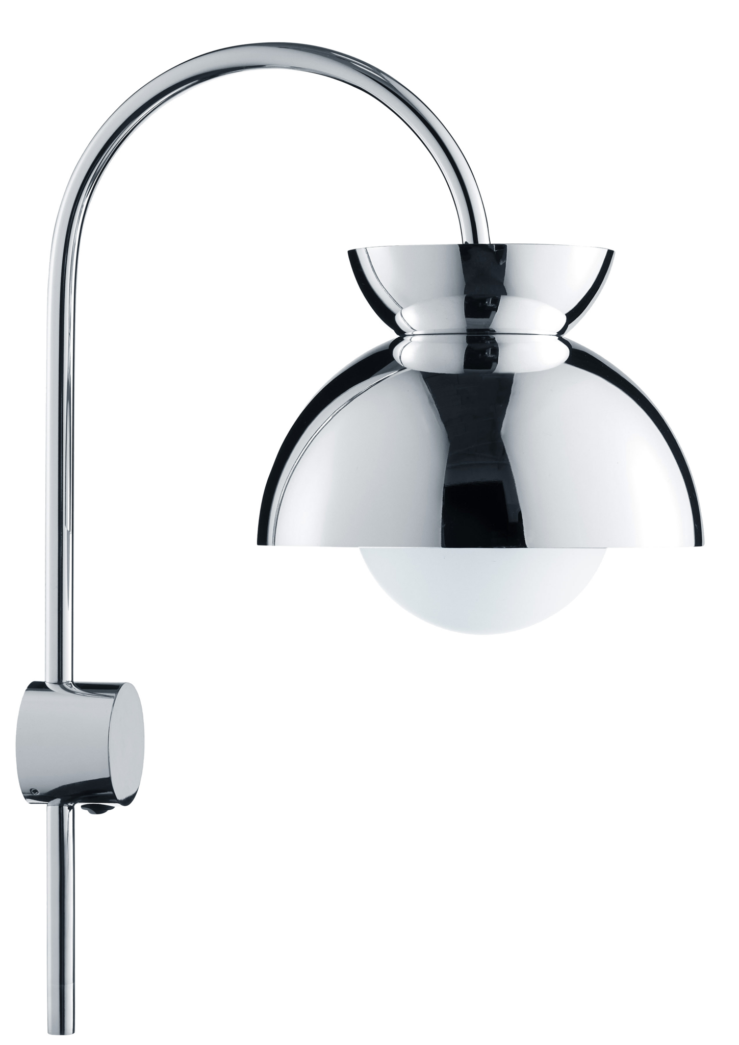 Frandsen - Wandlamp Butterfly - Zilver - 32x21x48cm