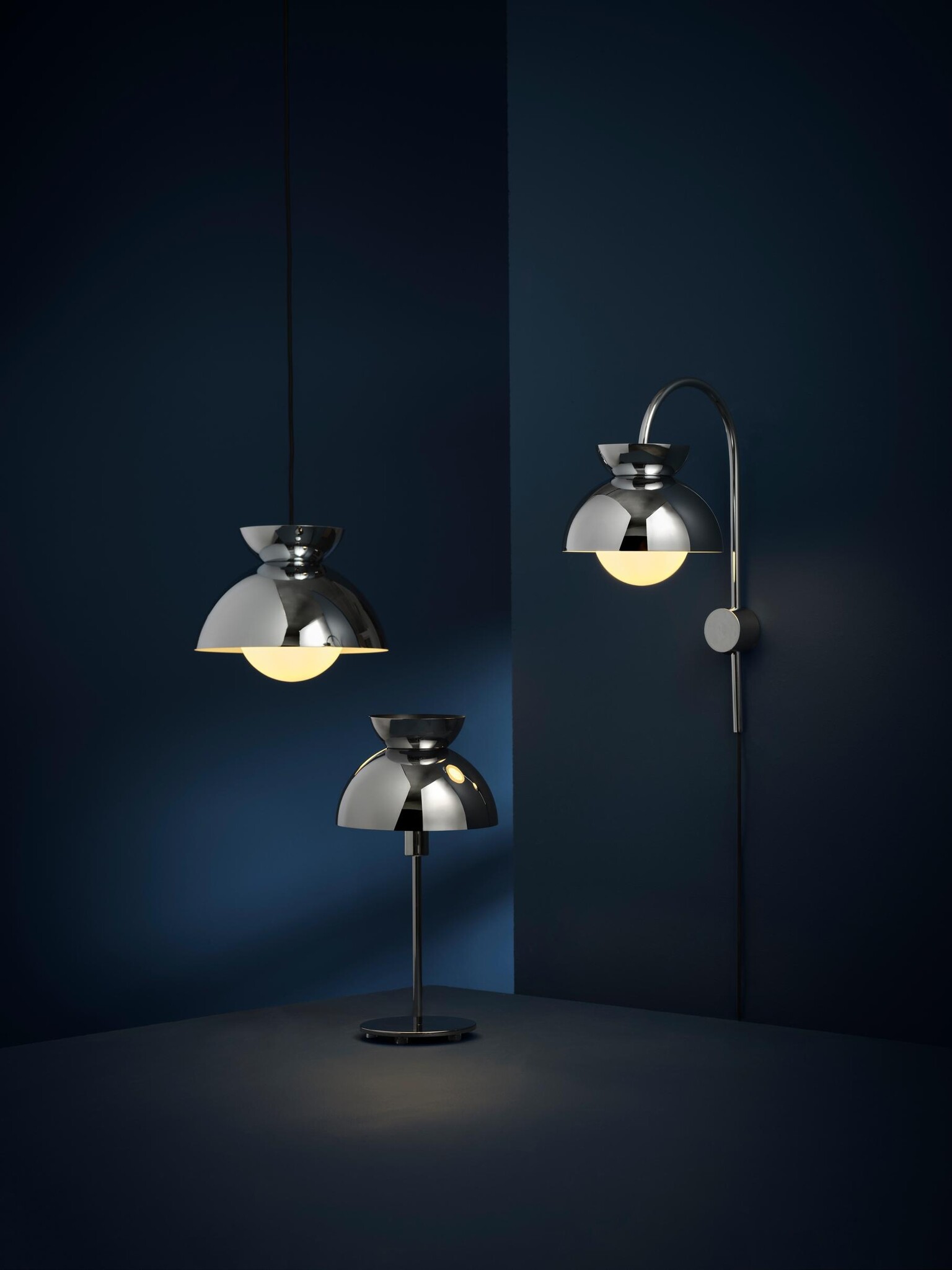 Frandsen - Wandlamp Butterfly - Zilver - 32x21x48cm