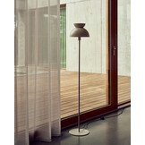 Frandsen - Vloerlamp Butterfly - Grijs - 25x25x135cm