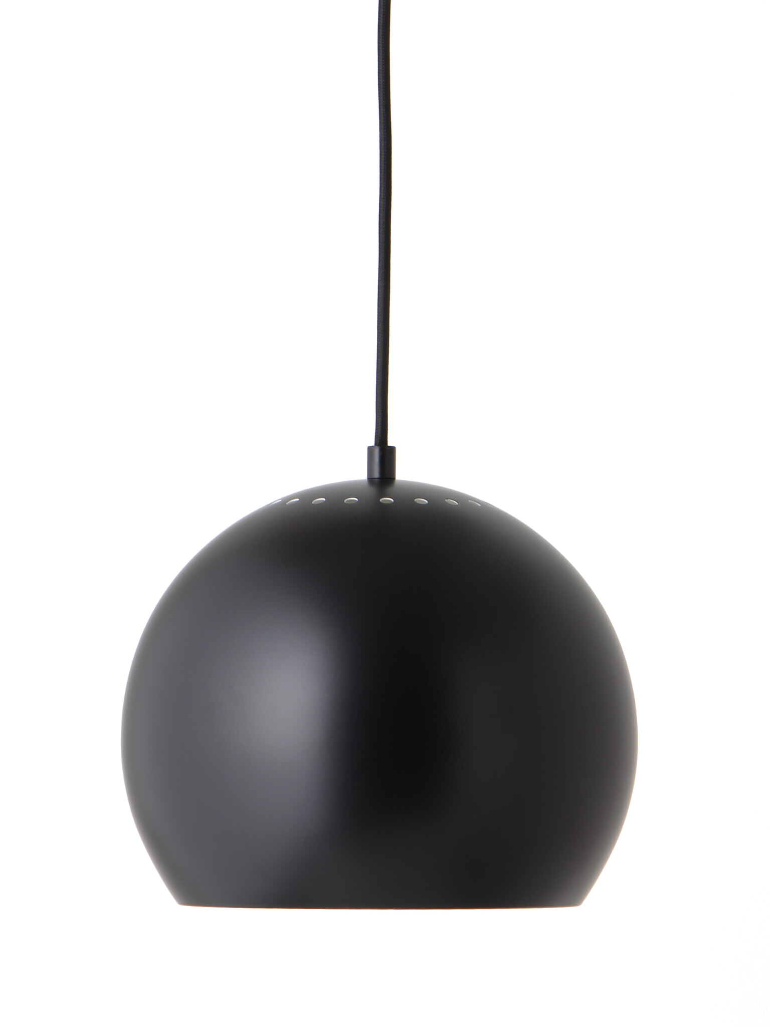 Frandsen - Hanglamp Ball - Zwart - 25x25x20cm