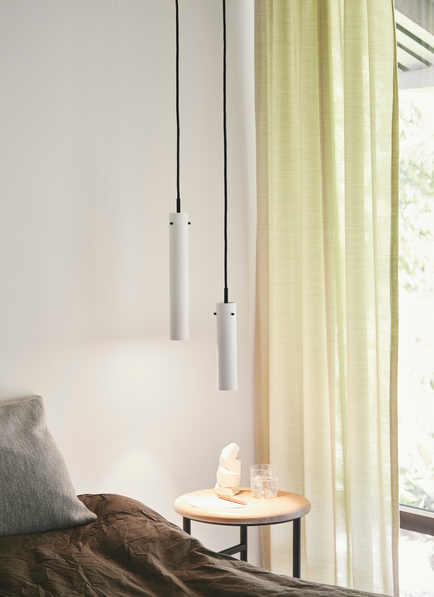 Frandsen - Hanglamp FM 2014 - Wit - 5,5x5,5x36cm