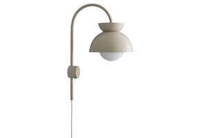 Frandsen - Wandlamp Butterfly - Grijs - 32x21x48cm