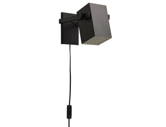 Frandsen - Wandlamp BF Quadro - Zwart - 21x14x14cm