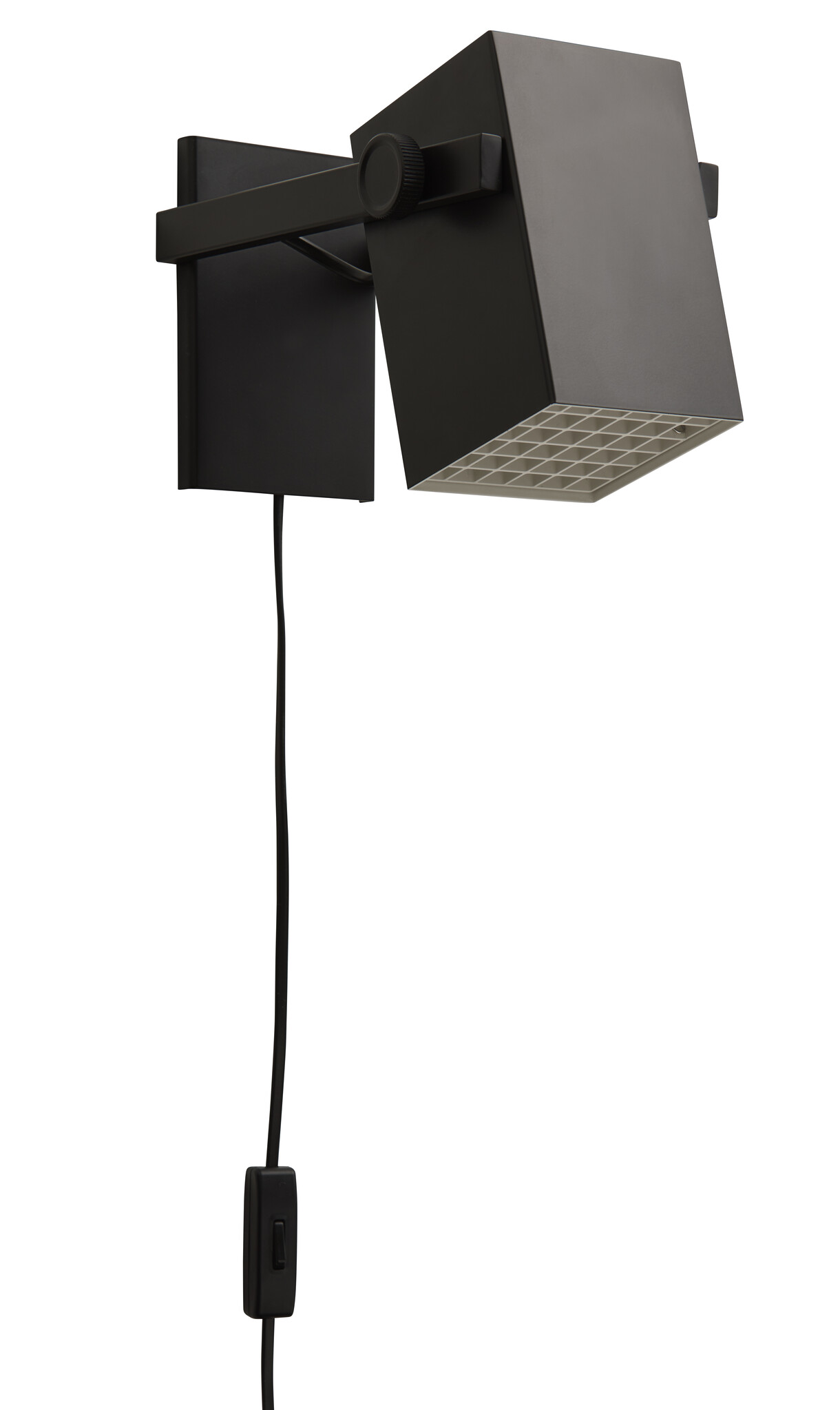 Frandsen - Wandlamp BF Quadro - Zwart - 21x14x14cm
