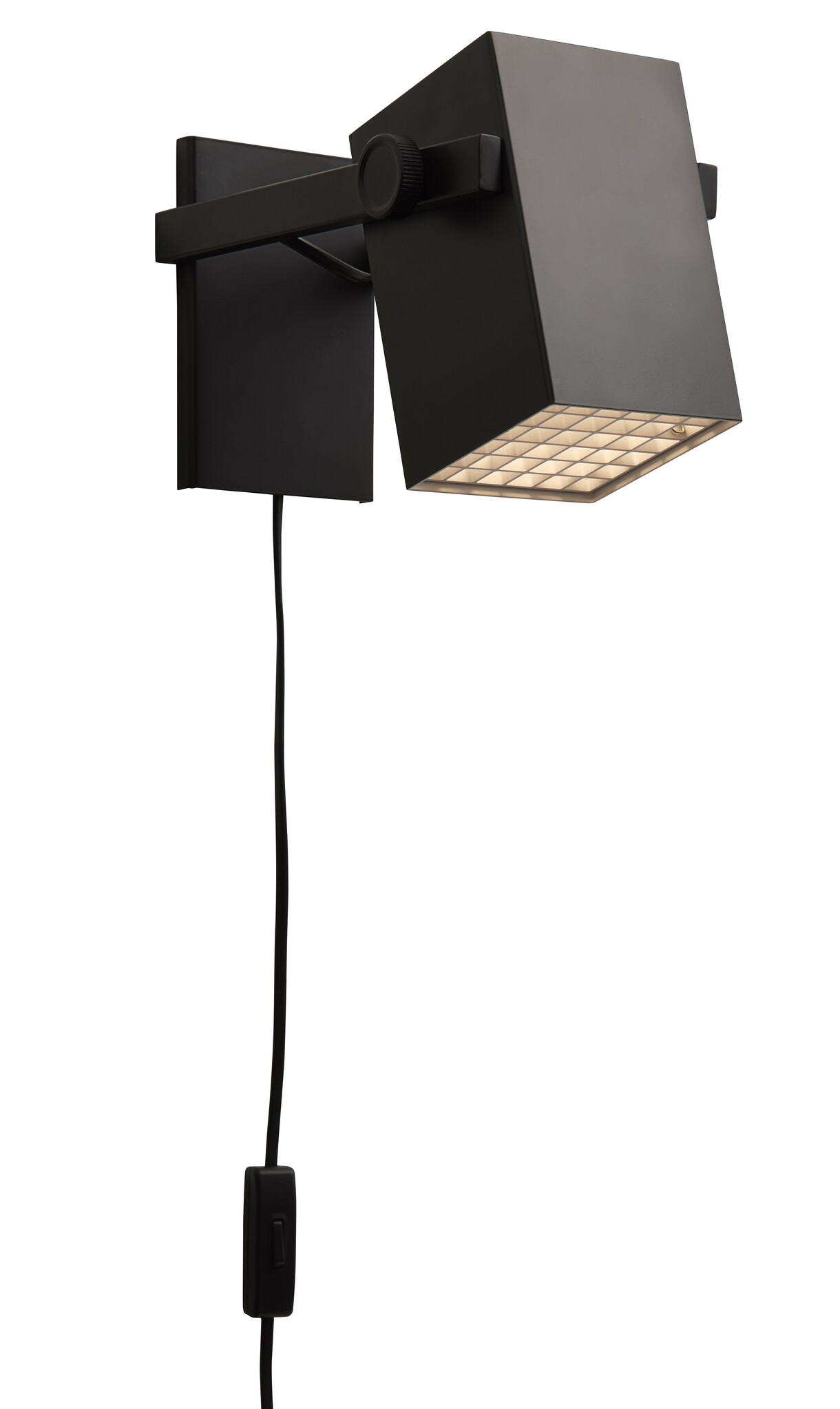 Frandsen - Wandlamp BF Quadro - Zwart - 21x14x14cm