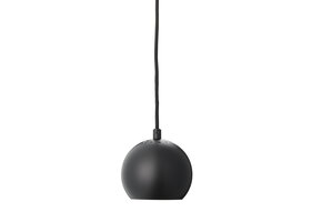 Frandsen - Hanglamp Ball - Zwart - 12x12x10cm