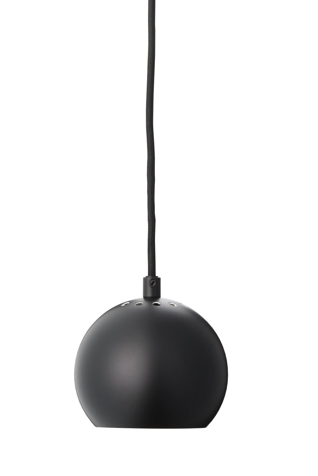 Frandsen - Hanglamp Ball - Zwart - 12x12x10cm