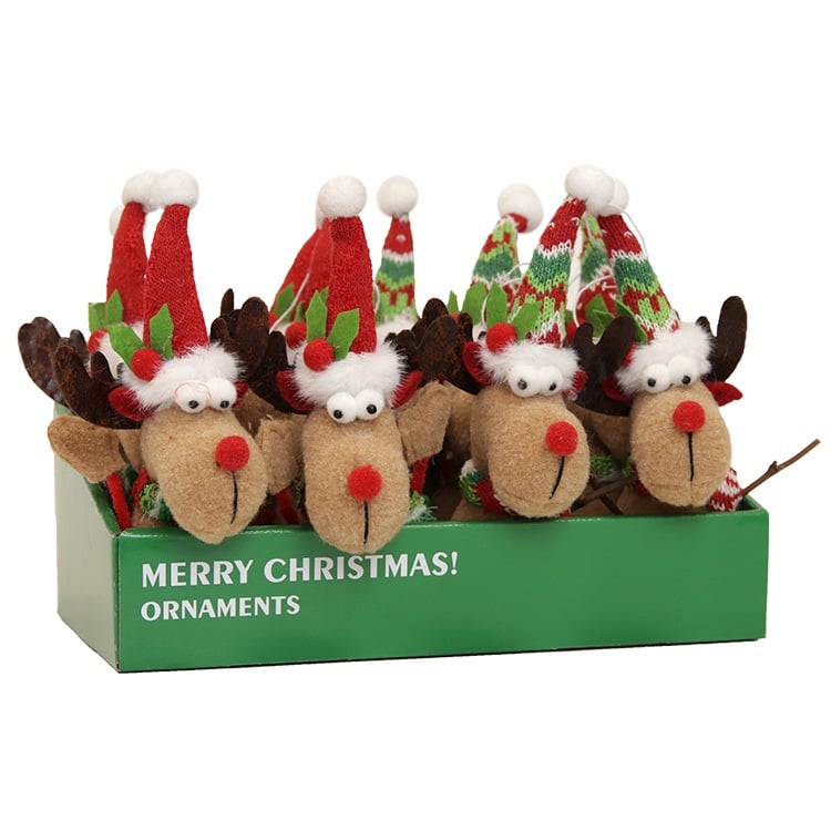 Unique Living - Kerstornament Xmas - 28x18x10cm - Multikleur