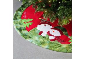 Unique Living - Kerstboomrok Gloria - 90x90cm - Multikleur