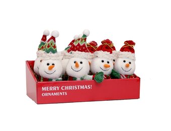 Unique Living - Kerstornament Xmas - 28x18x10cm - Multikleur