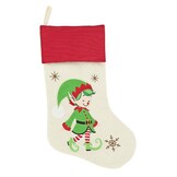 Unique Living - Kerstsok Riven - 42x25cm - Multikleur