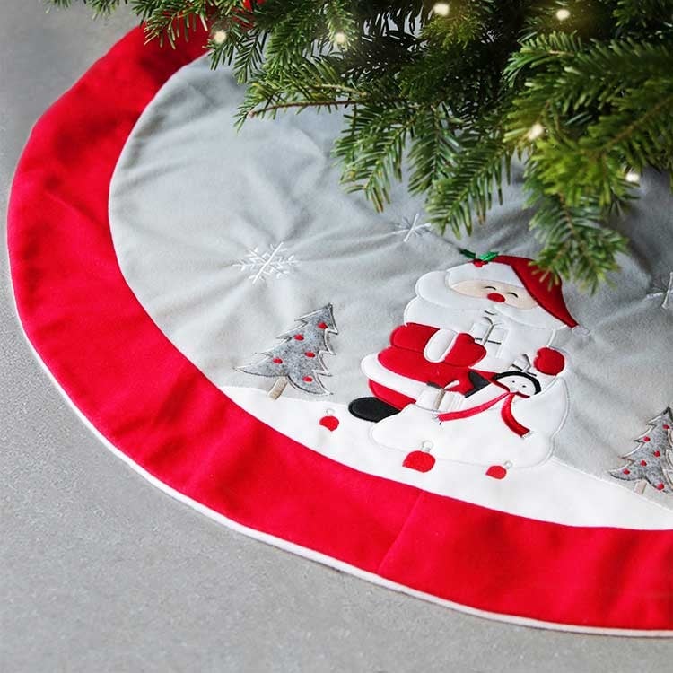 Unique Living - Kerstboomrok Denne - 90x90cm - Multikleur