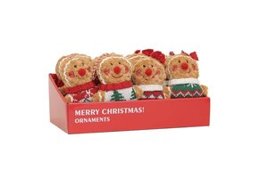 Unique Living - Kerstornament Xmas - 28x18x10cm - Multikleur