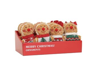 Unique Living - Kerstornament Xmas - 28x18x10cm - Multikleur