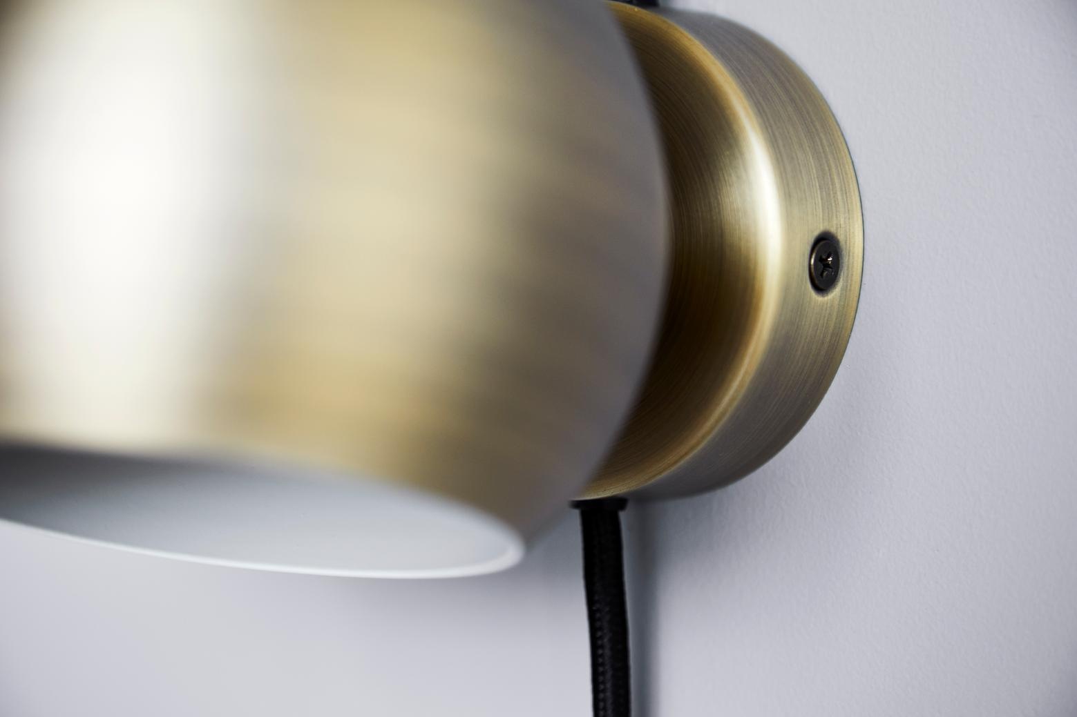 Frandsen - Wandlamp Ball - Goud - 16x12x10cm