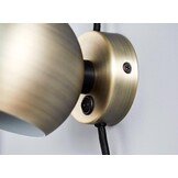 Frandsen - Wandlamp Ball - Goud - 16x12x10cm