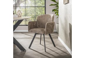 Hoyz Collection - Armstoel Embrace Draaibaar Verpakt Per 2 - Hoven Champagne