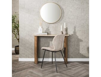 Hoyz Collection - Hal--kaptafel Romano Curvo - Keramiek Travertin