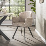 Hoyz Collection - Armstoel Embrace Draaibaar Verpakt Per 2 - Hoven Zand