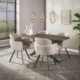 Hoyz Collection - Armstoel Embrace Draaibaar Verpakt Per 2 - Hoven Zand