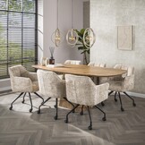 Hoyz Collection - Hanglamp Turn Around 3-lichts - Beige