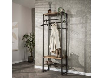 Hoyz Collection - Garderobemeubel Luno 70cm - Drift Brown