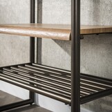 Hoyz Collection - Garderobemeubel Luno 70cm - Drift Brown