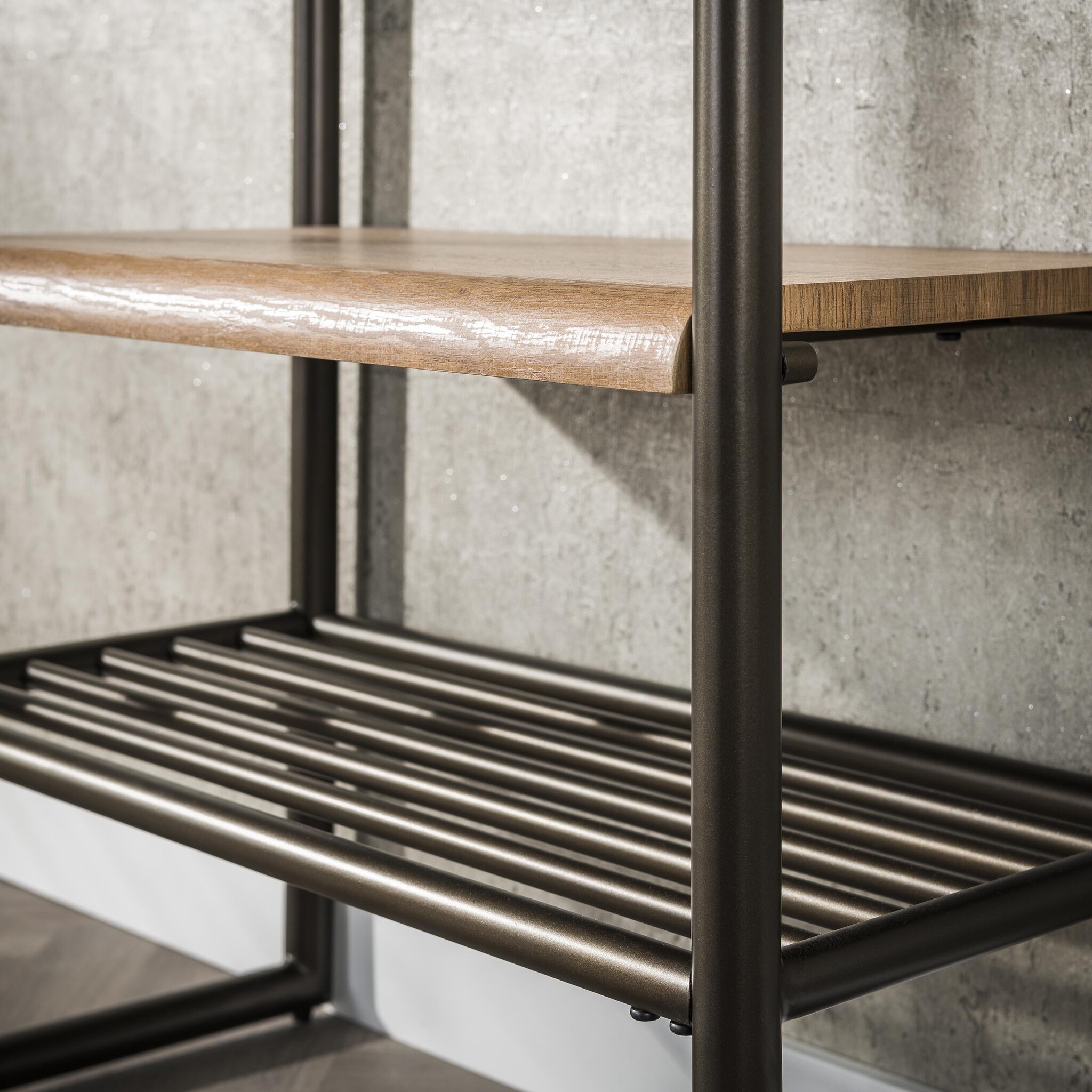 Hoyz Collection - Garderobemeubel Luno 70cm - Drift Brown