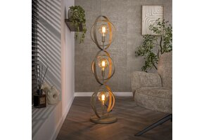 Hoyz Collection - Vloerlamp Turn Around 3-lichts - Beige