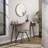 Hoyz Collection - Hal--kaptafel Carve 1 Lade - Massief Acacia Bruin