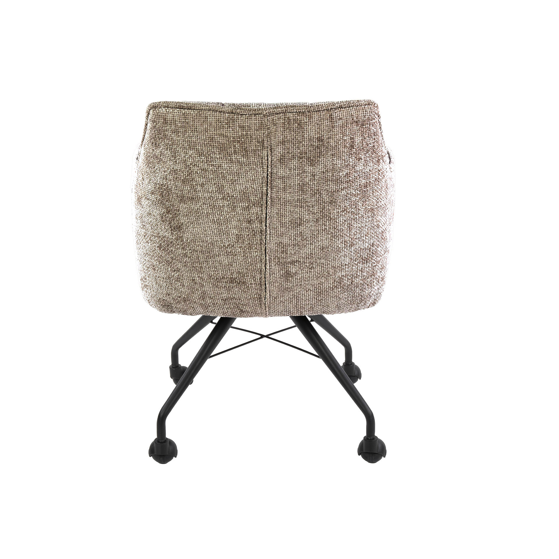 Hoyz Collection - Armstoel Raster Wieltjes Verpakt Per 2 - Hoven Zand